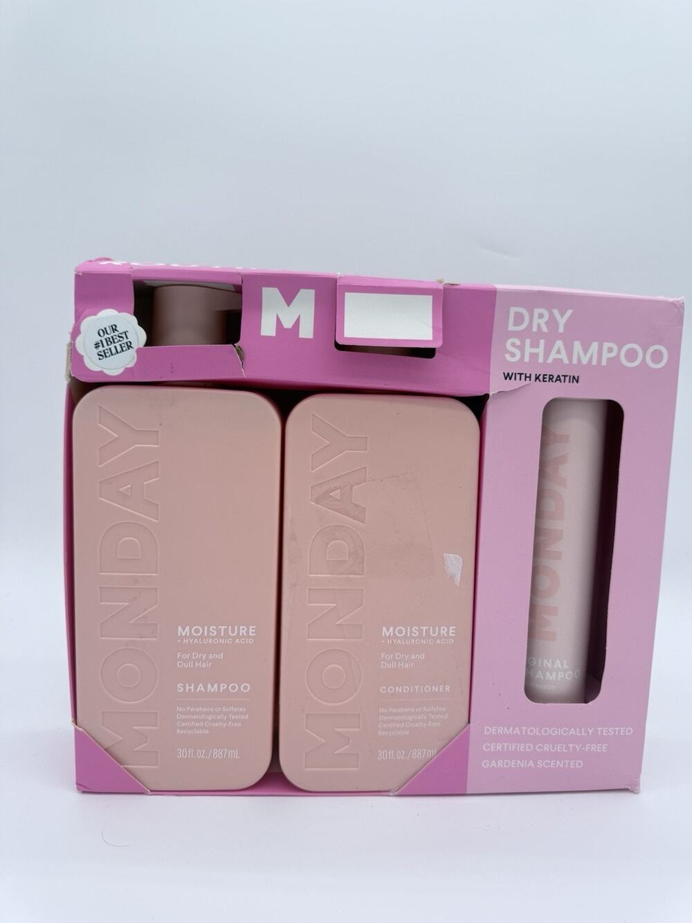 Monday Moisture Shampoo Conditioner & Dry Shampoo Set